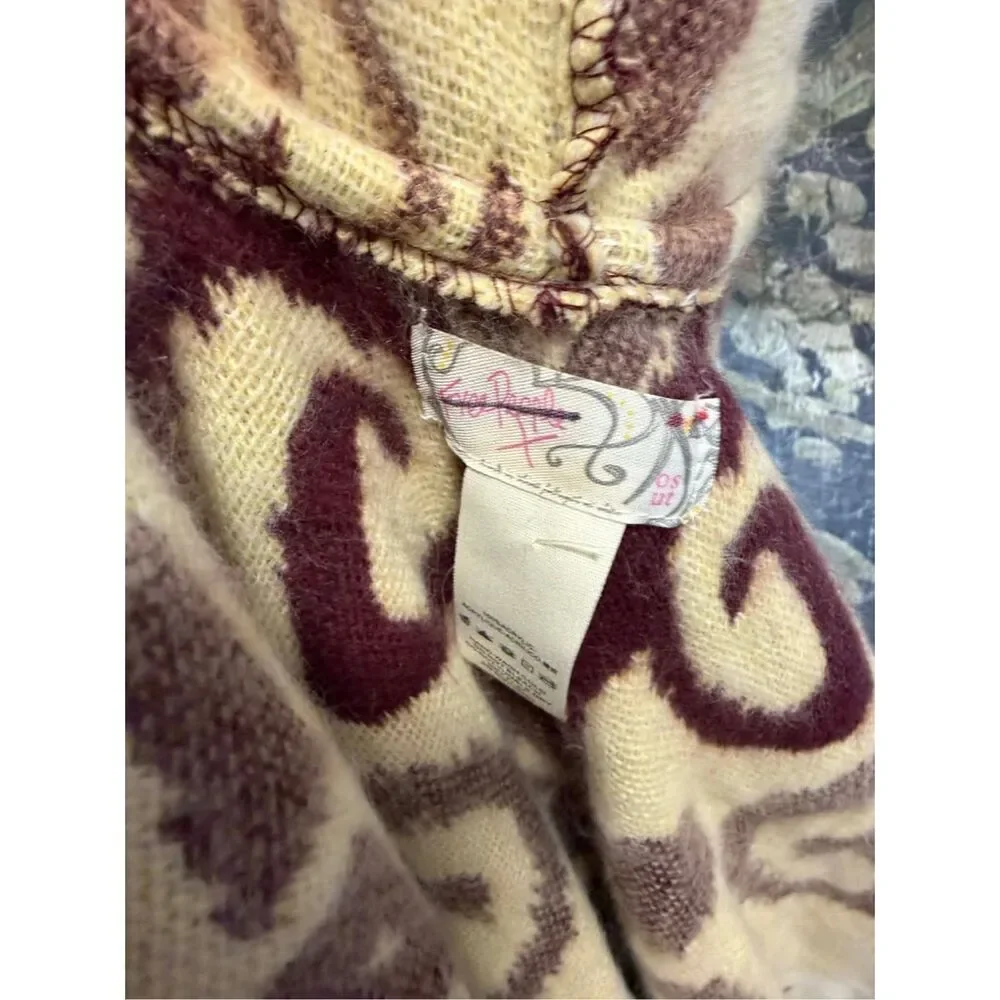Free People Rown Printed Duster Size OS